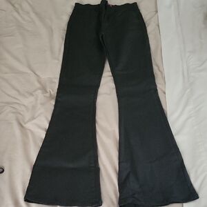Edikted Black Satin Pants
